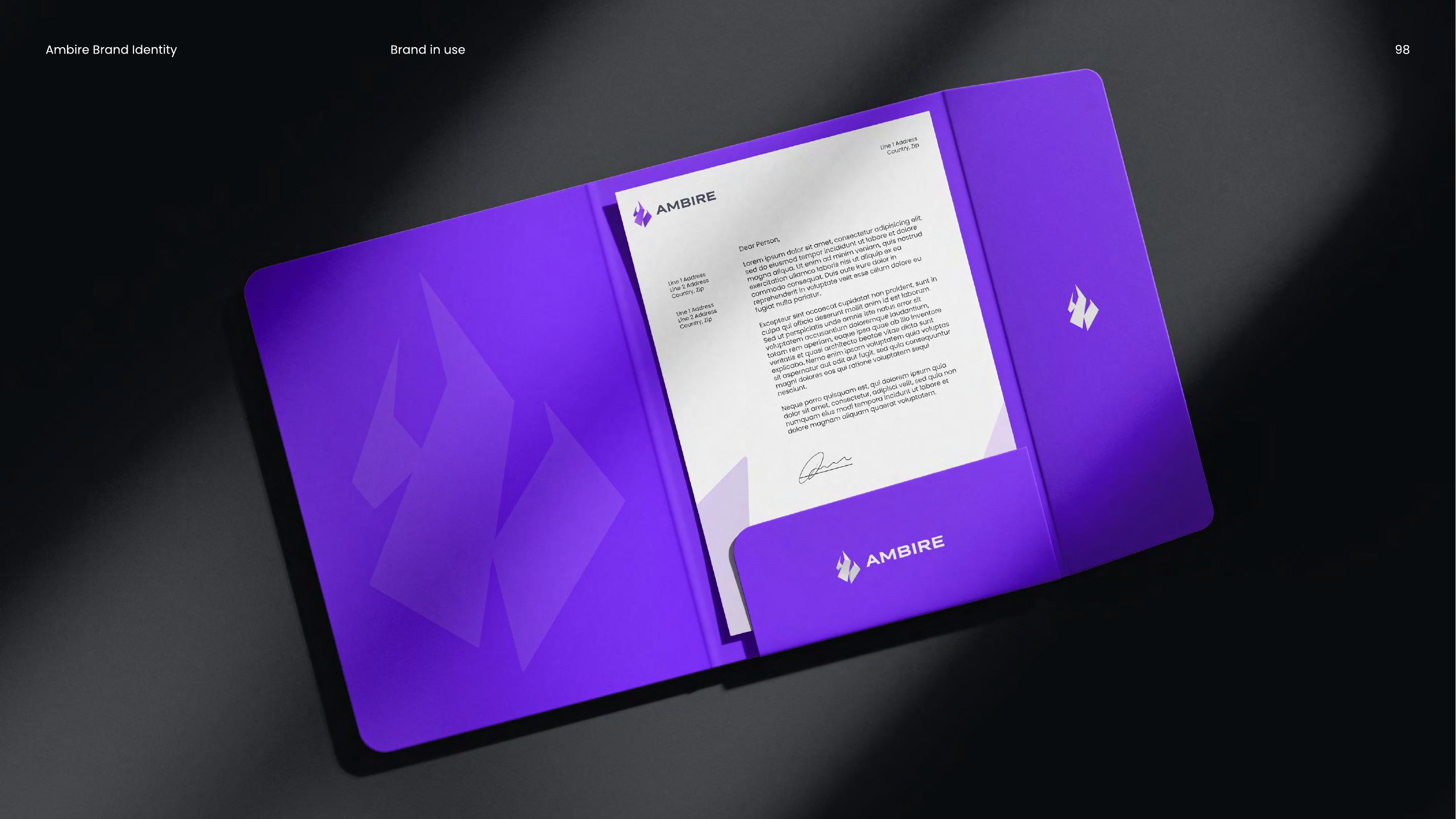 Ambire stationery